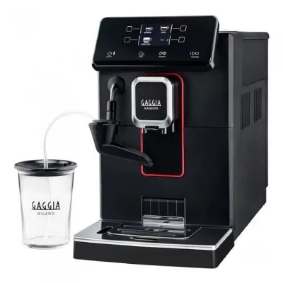 GAGGIA  RI870101 Magenta Milk Machine &agrave; caf&eacute; automatique noire