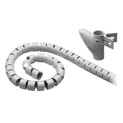 GENERIQUE Gaine de rangement haute qualit&eacute; pour c&acirc;bles - diam&egrave;tre 20 mm max. - longueur 2. 5 m (coloris gris)