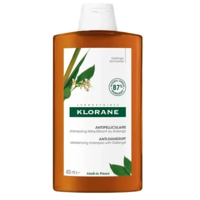 KLORANE GALANGA champ&uacute; reequilibrante anticaspa 400 ml