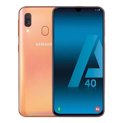 SAMSUNG Galaxy A40 (2019) 64 Go, Corail, - Neuf
