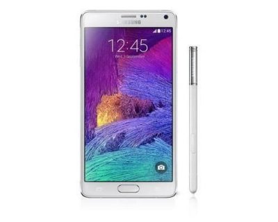 SAMSUNG Galaxy Note 4 SM-N910F, 14,5 cm, 32 Go, 16 MP, Android, 4.4 KitKat, Blanc