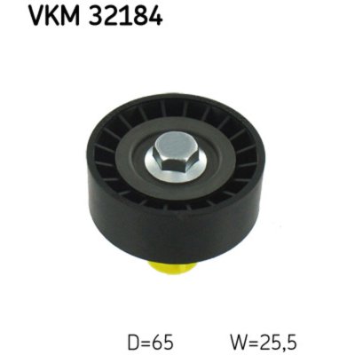 SKF Galet enrouleur de courroie d'accessoire  VKM 32184