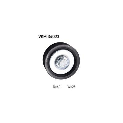 SKF Galet enrouleur de courroie d'accessoire  VKM 34023