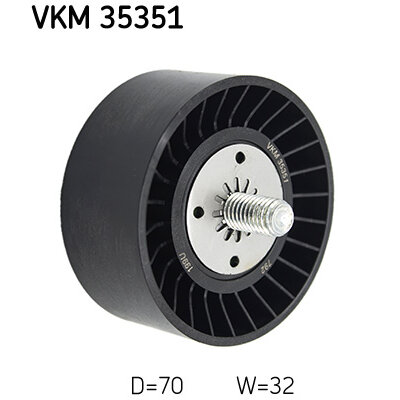 SKF Galet enrouleur de courroie d'accessoire  VKM 35351