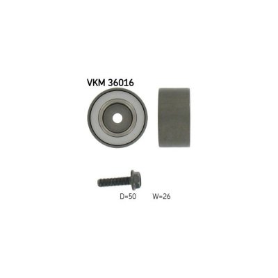 SKF Galet enrouleur de courroie d'accessoire  VKM 36016