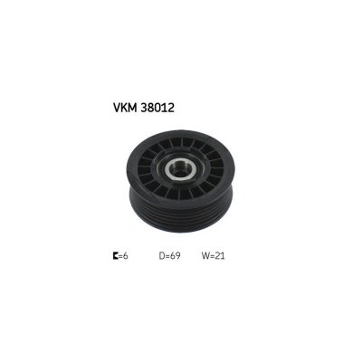 SKF Galet enrouleur de courroie d'accessoire  VKM 38012