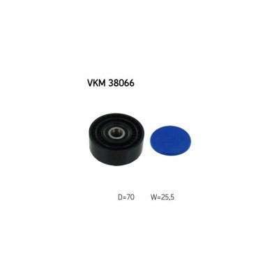 SKF Galet enrouleur de courroie d'accessoire  VKM 38066