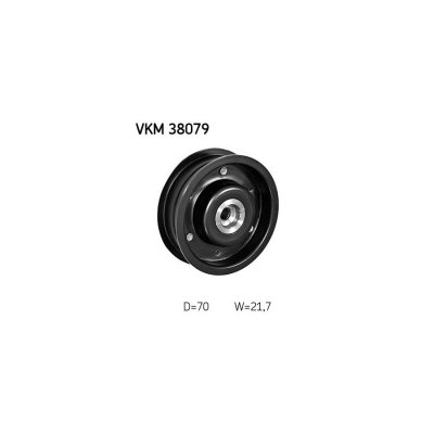 SKF Galet enrouleur de courroie d'accessoire  VKM 38079