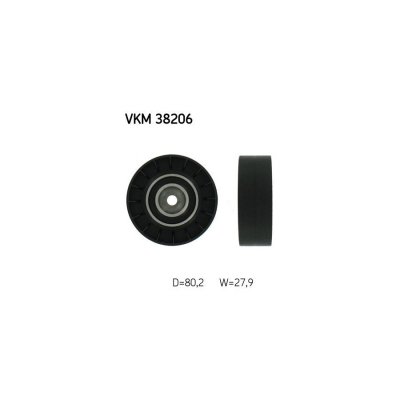 SKF Galet enrouleur de courroie d'accessoire  VKM 38206