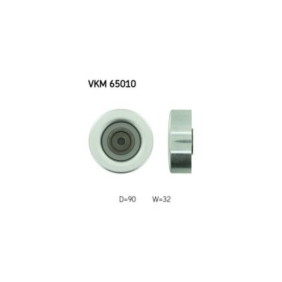 SKF Galet enrouleur de courroie d'accessoire  VKM 65010