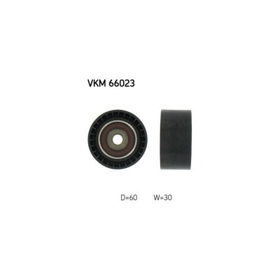 SKF Galet enrouleur de courroie d'accessoire  VKM 66023