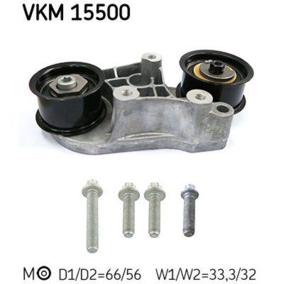 SKF Galet tendeur de courroie de distribution  VKM 15500