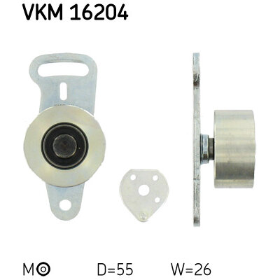 SKF Galet tendeur de courroie de distribution  VKM 16204