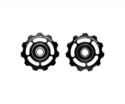 CERAMICSPEED Galets  Ceramic - Shimano 11s Road/MTB Noir Galets
