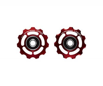 CERAMICSPEED Galets  Ceramic - Shimano 11s Road/MTB Rouge Galets