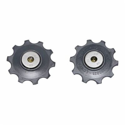 CAMPAGNOLO Galets de d&eacute;railleur  (de rechange) - 10 Speed Noir Galets