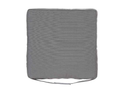 HESPERIDE Galette de chaise de jardin 40 x 40 cm Ardoise - Ardoise