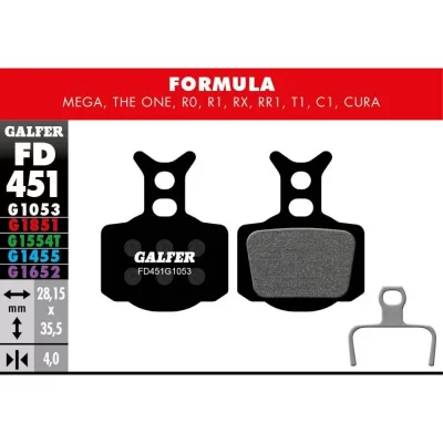 GALFER  Standard Formula Mega R1 2008/rx 2009/t1/the One Noir