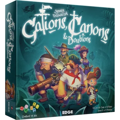 ASMODEE GALIONS, CANONS &AMP; DOUBLONS