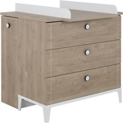 GALIPETTE   MARTIN Commode 3 tiroirs + Plan a langer MARTIN