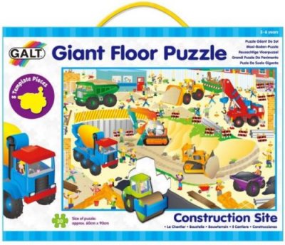 GALT  puzzle de plancher Chantier de construction 30 pi&egrave;ces