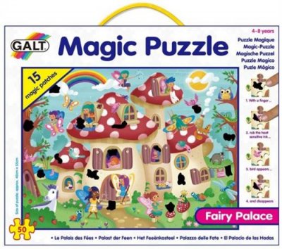 GALT  puzzle magique Fairy castle 50 pi&egrave;ces