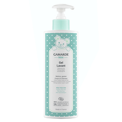 GAMARDE  B&eacute;b&eacute; Gel nettoyant corps et cheveux b&eacute;b&eacute; 400ml