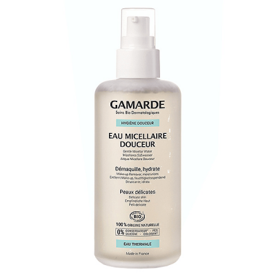 GAMARDE  DEMAQUILLANT EAU MICELLAIRE DOUCEUR BIO, 200ML