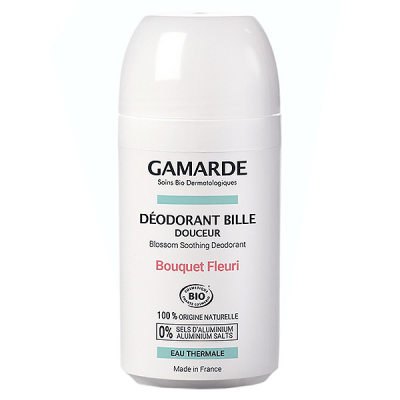 GAMARDE  D&eacute;odorant douceur bouquet fleuri bio roll-on 50ml