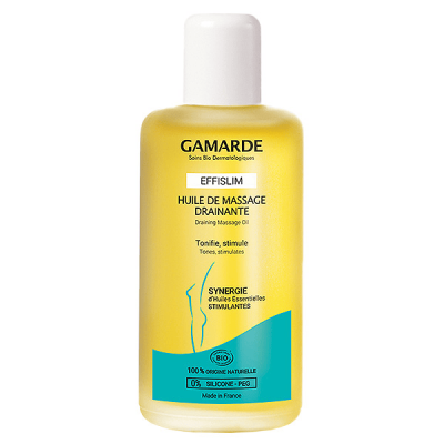 GAMARDE  Effislim Huile de Massage Drainante Bio 200 ml