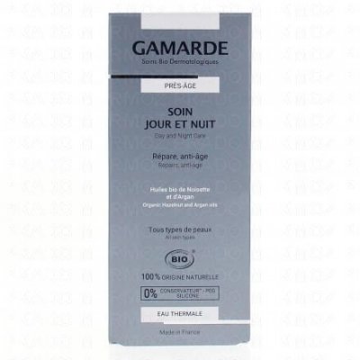 GAMARDE  PRES-AGE - SOIN JOUR ET NUIT ANTI-AGE REPARATEUR, 40ML