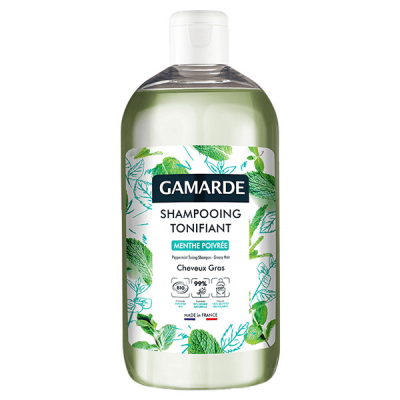 GAMARDE  Shampooing tonifiant&agrave;la menthe poivr&eacute;e flacon 500ml