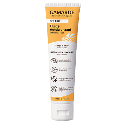 GAMARDE  Solaire Fluide Autobronzant Sublimateur Quotidien 100ml