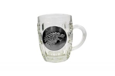 GENERIQUE Game of thrones - chope le tr&ocirc;ne de fer avec logo metallic stark
