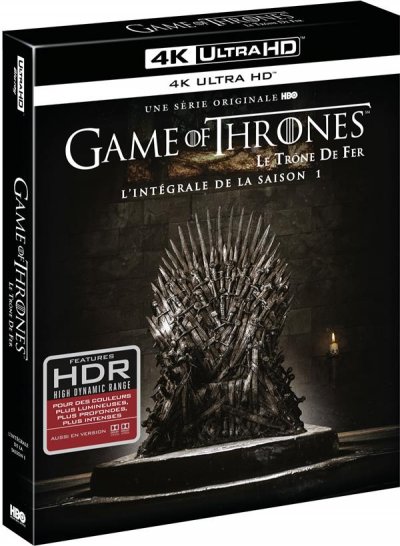 Game of Thrones Saison 1 Edition sp&eacute;ciale Fnac Blu-ray 4K Ultra HD
