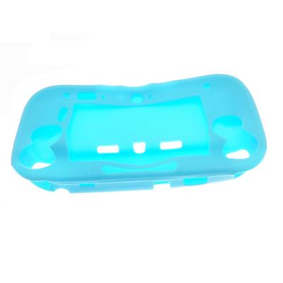 NINTENDO Game pad  Wii U coque de protection complete souple bleue
