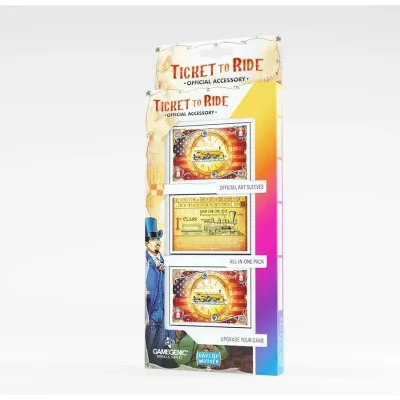 DAYS OF WONDER Gamegenic GG : Prot&egrave;ges-cartes Aventuriers du Rail- - Accessoire pour