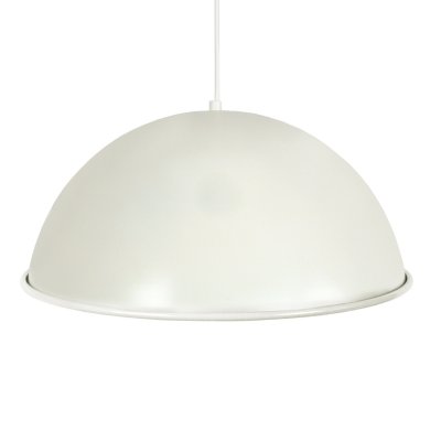 TOSEL Gamelle roul&eacute; - suspension d&ocirc;me m&eacute;tal blanc