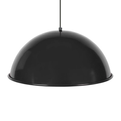 TOSEL Gamelle roul&eacute; - suspension d&ocirc;me m&eacute;tal noir