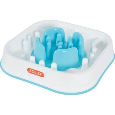 ZOLUX Gamelle  - Anti-glouton - Carr&eacute; - 474144