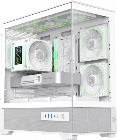 GAMEMAX  VISTA 2 MW Mini Tower Blanc
