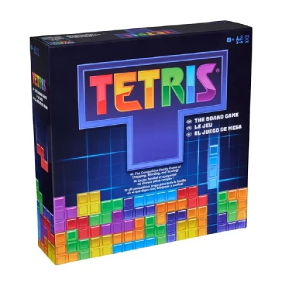 SPIN MASTER GAMES Games - Tetris - Jeu De Soci&eacute;t&eacute; De Strat&eacute;gie - Jeu Plateau