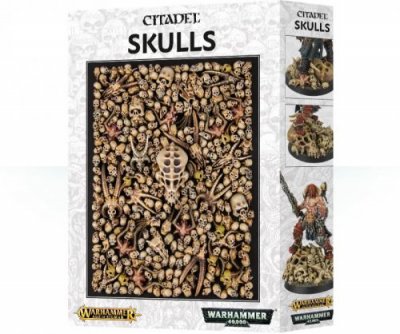 GENERIQUE Games Workshop Citadel - Boite de Cranes/Skulls Noir
