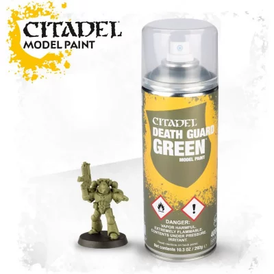  Games Workshop Citadel Bombe sous-Couche - A&eacute;rosol Death Guard Green