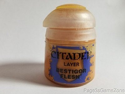 GAMES WORKSHOP  Citadel Pot de Peinture - Layer Bestigor Flesh