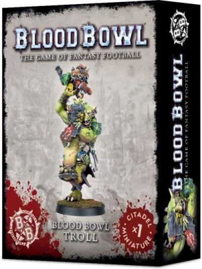 GENERIQUE Games Workshop- Figurine Blood Bowl Troll, 99120999002, Black
