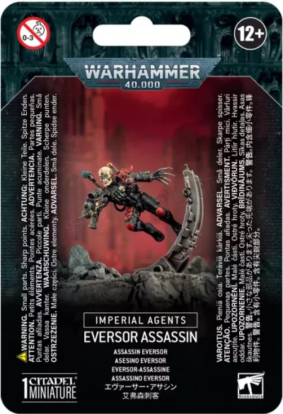 GAMES WORKSHOP  Warhammer 40k - Officio Assassinorum Assassin Eversor