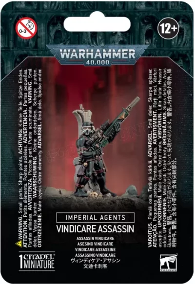 GAMES WORKSHOP  Warhammer 40k - Officio Assassinorum Assassin Vindicare