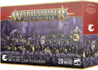 GAMES WORKSHOP  Warhammer AoS - Gloomspite Gitz Grots 99120209010 Noir