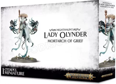 GAMES WORKSHOP  Warhammer AoS - Nighthaunt Lady Olynder 40-06 Noir